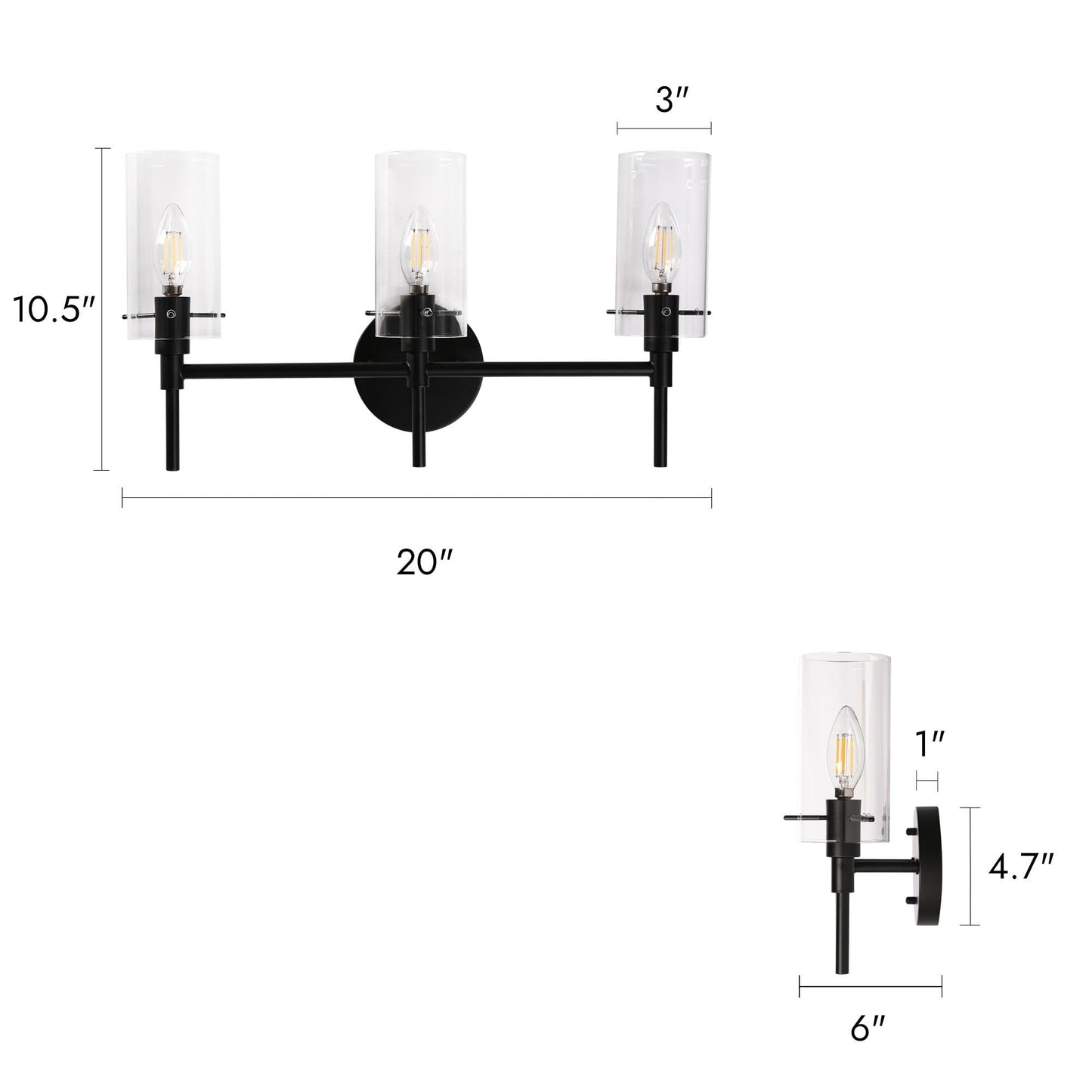 classy leaves 3 Light Bathroom Light Fixtures, Matte Black Bathroom Vanity Light, Modern Farmhouse Bathroom Lights Over Mirror, Black Bathroom Wall