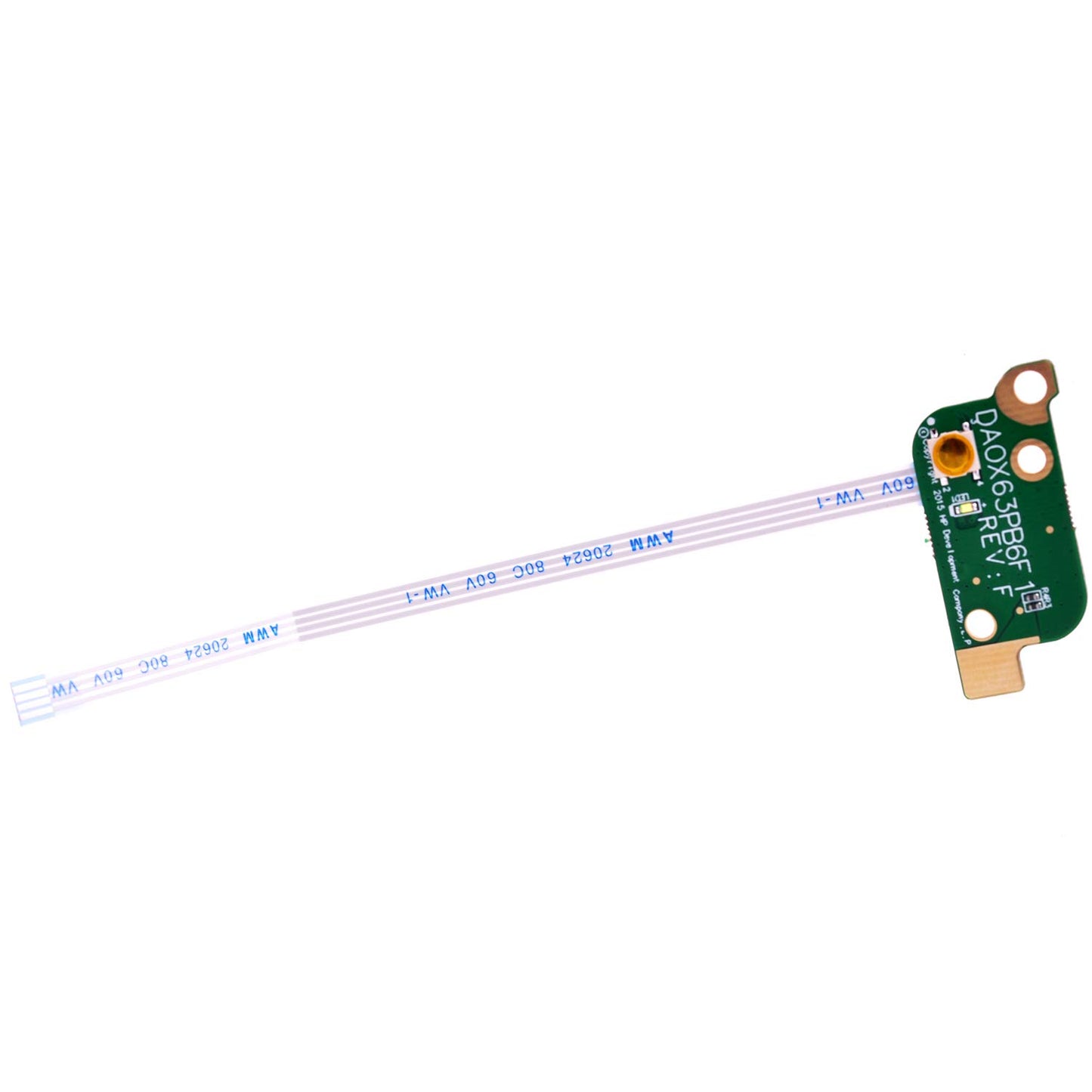 Deal4GO ON/Off Switch Power Button Board with Cable Replacement for HP ProBook 450 G3 470 G3 DA0X63PB6F0 DA0X63PB6F1 827035-001