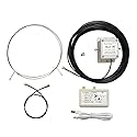 Upgrade Version Loop Antenna MLA-30+ Plus 0.5-30MHz Rainproof Ring Active Receive Antenna Low Noise Medium Short Wave