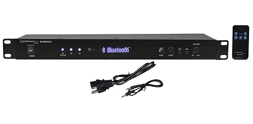 Technical Pro BLUEDECK2 Rack Mountable DJ/Pro Audio Bluetooth Receiver