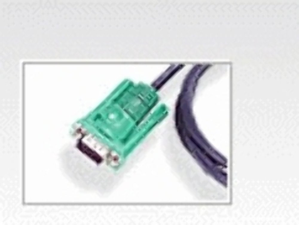 Aten 2l-5201u Keyboard/Video/Mouse (kvm) Cable - 4 Pin USB Type A, Hd-15 (m) - 15
