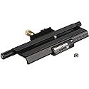 Manfrotto 454 Micrometric Positioning Sliding Plate - Replaces 3419 -Black
