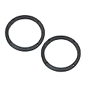 SYCZIOHU 2Pcs 6.5 Inches Speaker Spacer Rings Hollow Speaker Washers Plastic Speaker Adapter Spacer Ring Replacement Part for Speaker Repair or
