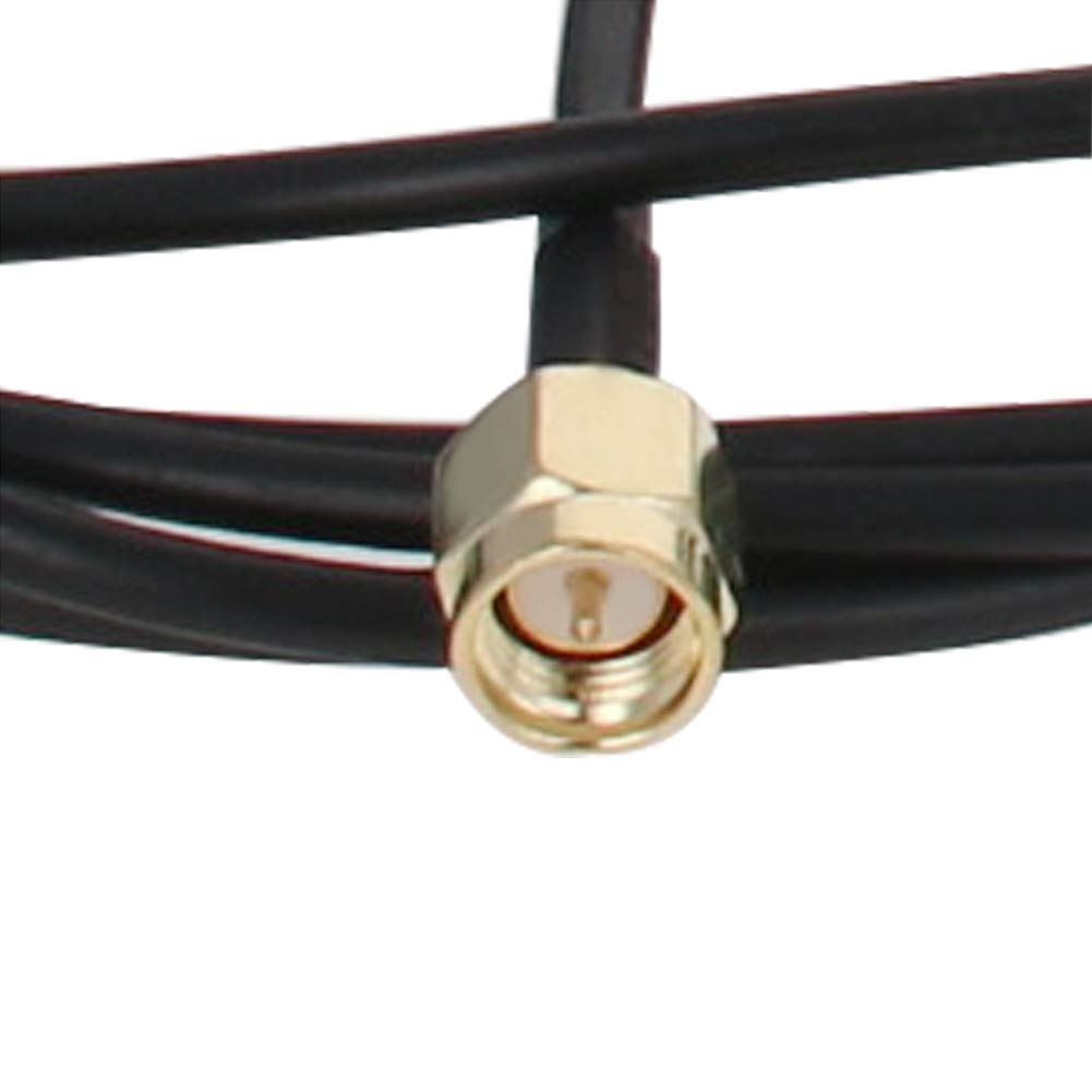 Othmro 433 MHz, 3.14 Inches Antenna with Magnetic Base and Male SMA Connector - Impedance 50 Ohms 1pcs