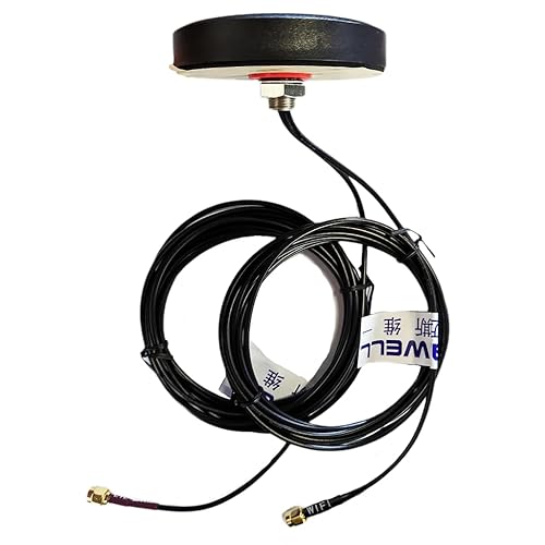 2 Combo 4G LTE and WiFi Combination Antenna Screw Mount Dual Antenna