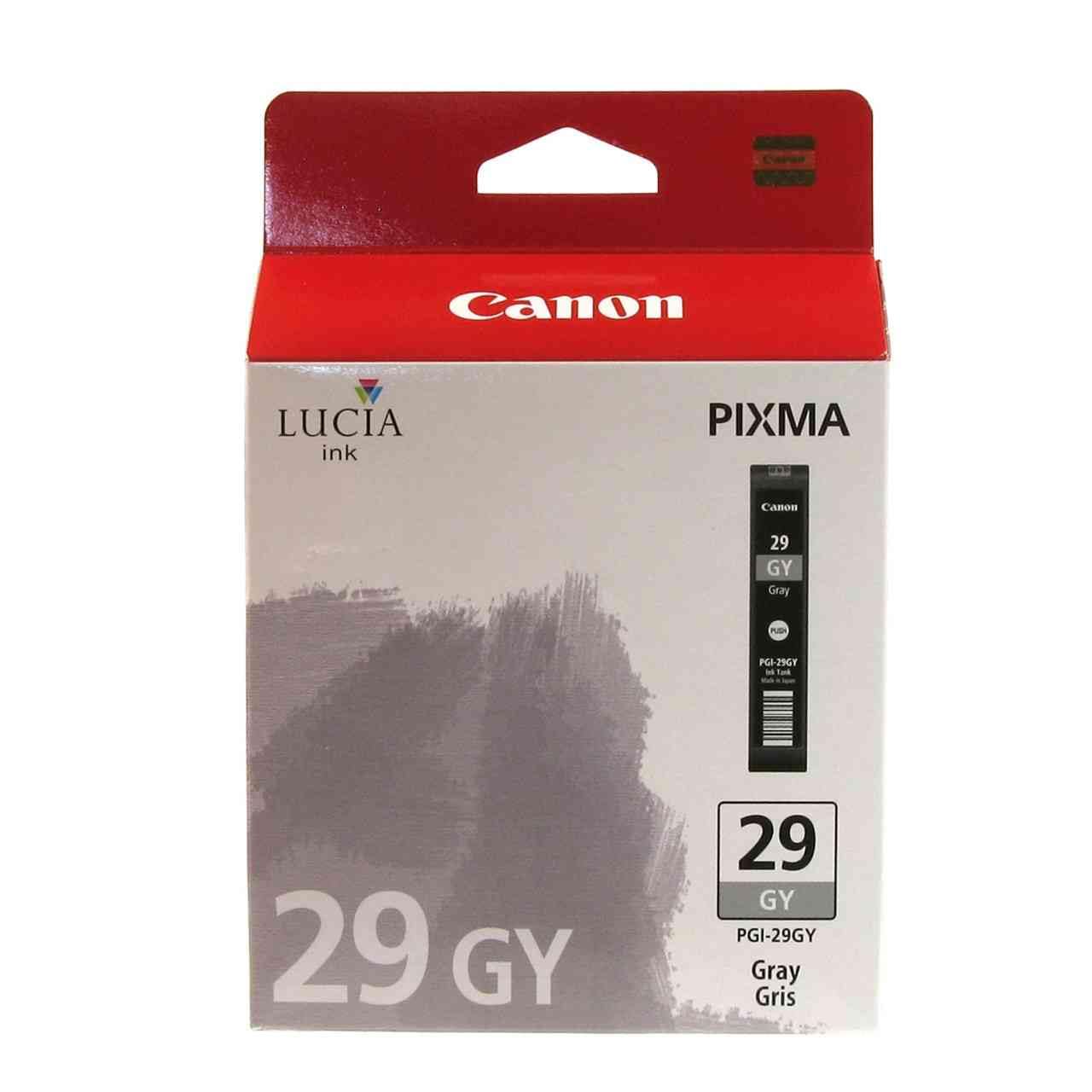 Canon Usa Pgi-29 Gray Ink Tank - Cartridge - For The Pixma Pro-1 Inkjet Photo Printer