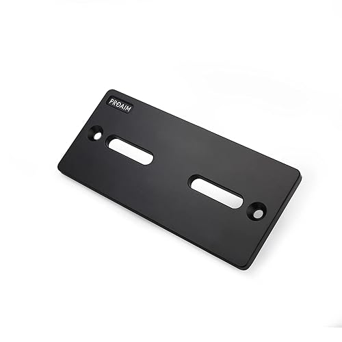 PROAIM Dovetail Mount Base Plate Camera Carts. Payload- 200kg/440lb. Sturdy Mounting for Camera, Gimbal & Sliders (P-DTP-01)