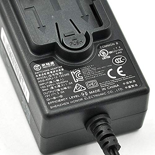 New AC Adapter Power Supply Switching Adapter w/US UK AU EU Plugs for Seagate Backup Plus Hub,Seagate One Touch Hub, Seagate Game Drive Hub external…
