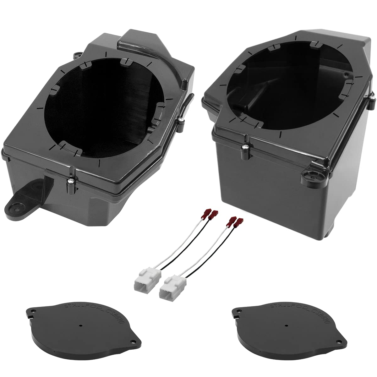 STINGER Jeep Wrangler JL & Gladiator JT Front 6.5" Speaker Pod Kit
