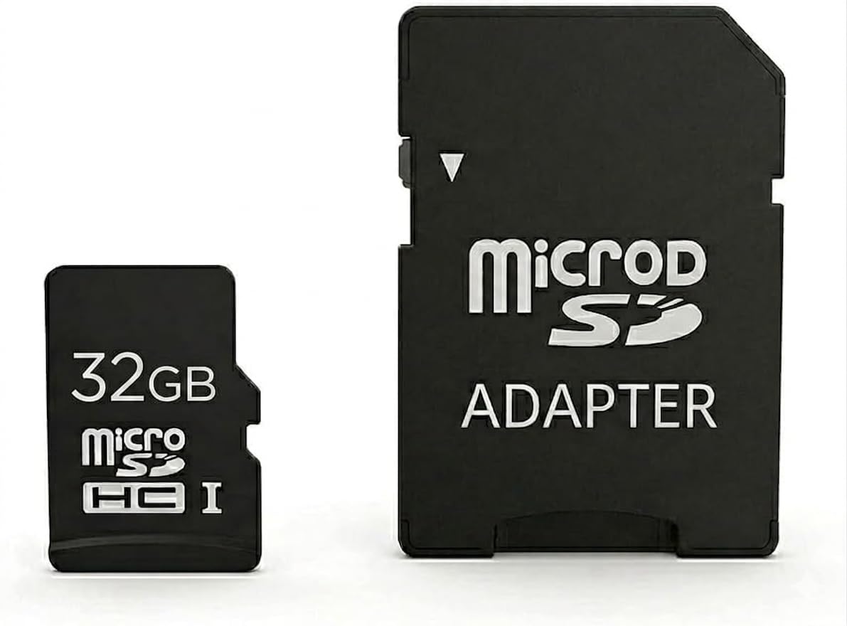 Micro SD Card 32GB with Card Reader Class 10