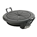 Construct Pro Speedy Spring-Lock Cable Pass Through Port, 2 inch Inner Diameter, Black CON6061SPZ