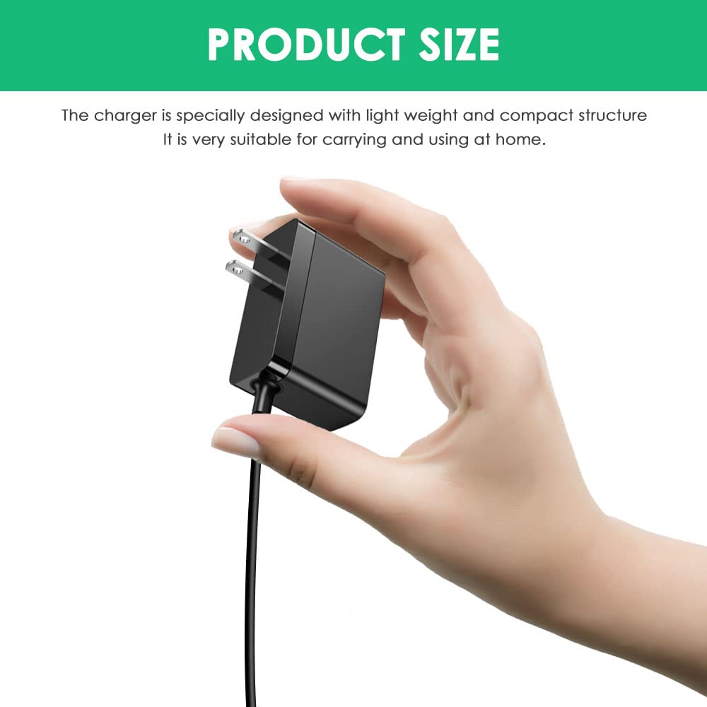 Mrgru 5V Charger Power Cord for Smart Digital Picture Frame Compatible with Skylight/Philips/HP/Aluratek/BSIMB AC Power Adapter