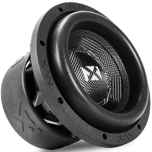 NVX 8” Dual 2-Ohm VC-Series Car Subwoofer (VCW82 Version 3)