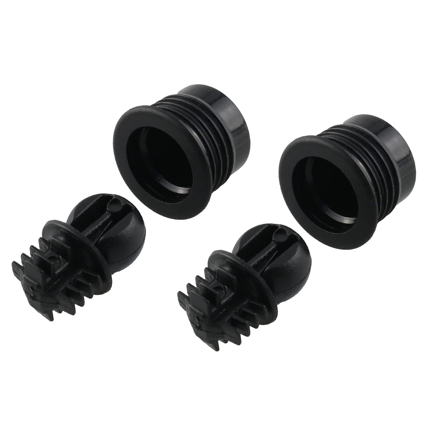 ZZLZX 12SETS Speaker Parts Accessories, Speaker Grill Guide, Rubber Plastic Snap Button, Plastic Ball and Socket Type Grill Guides Pegs Cloth Buckle