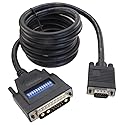 CablesOnline, 6ft 13W3 Male to SVGA (HD15) Male (SunMicro) Monitor Cable w/ 12 Dip Switches, W3-606