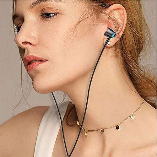 Kamon 5 Pack Earbuds Headphones with Remote & Mic, Earphones Wired Stereo in-Ear Bass for iPhone, Android, Smartphones, iPod, iPad, MP3, Fits All