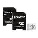 2 Pack 32GB Micro Memory Card, Compatible with ZTE N880 Cell Phone Memory Card 2 x 32GB microSDHC Memory Card with SD Adapter (2 Pack)