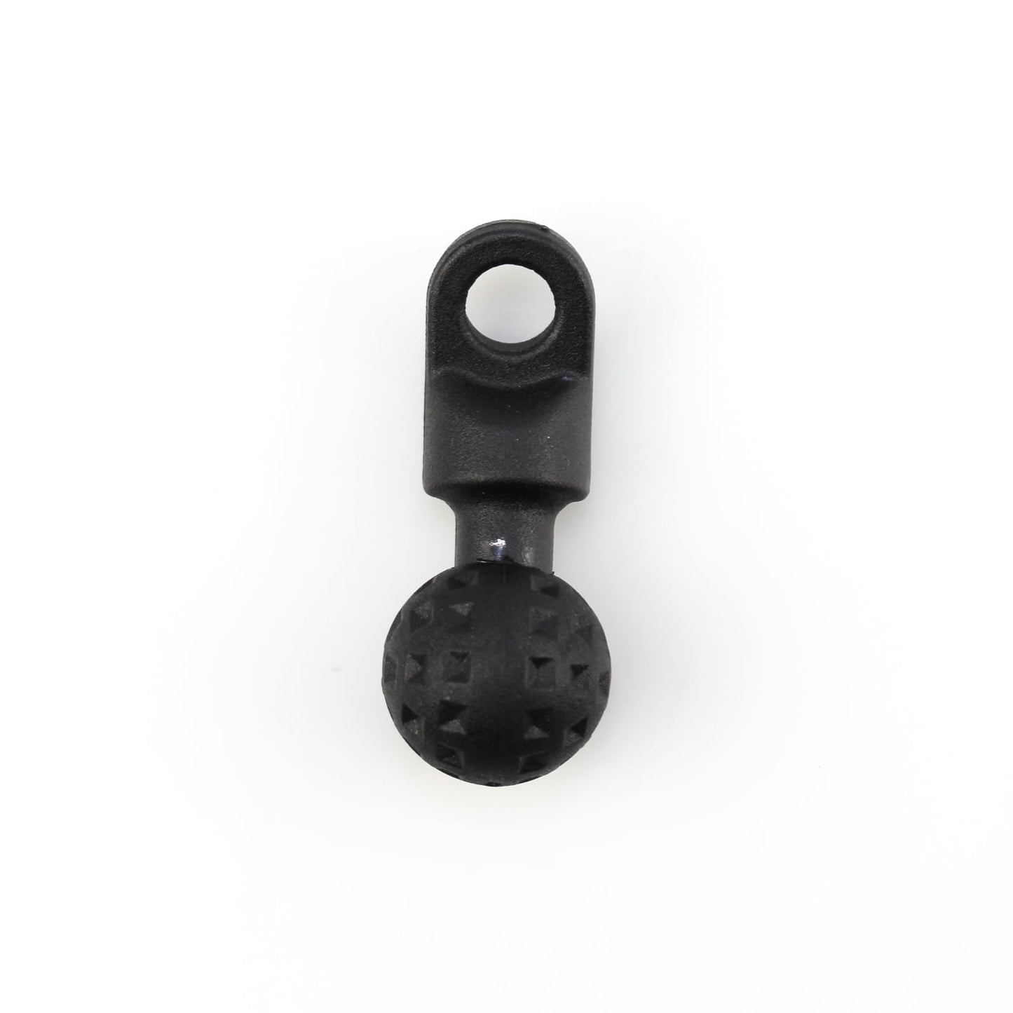 FORLETOR 1" Aluminum Alloy Angled Ball Mount Base with 10mm Mounting Hole Rear-View Mirror Ball Mount Holder Arm and Bike Motorcycle Phone Holder