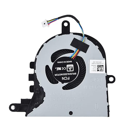 Replacement CPU Cooling Fan for Dell inspiron 15 5570 5575 3580 3593, inspiron 17 3780 3793, Latitude 3590 L3590 E3590 Series Laptop P/N: FX0M0 0FX0M0
