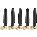 5Pcs 2.4GHZ Antenna Internal Thread 3dbi SMA Antenna with Internal Copper Material for Small Digital Equipment(L SMA Female)
