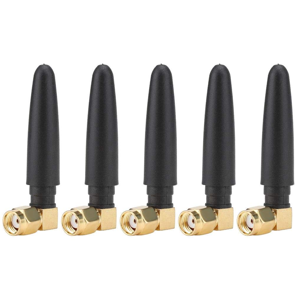 5Pcs 2.4GHZ Antenna Internal Thread 3dbi SMA Antenna with Internal Copper Material for Small Digital Equipment(L SMA Female)