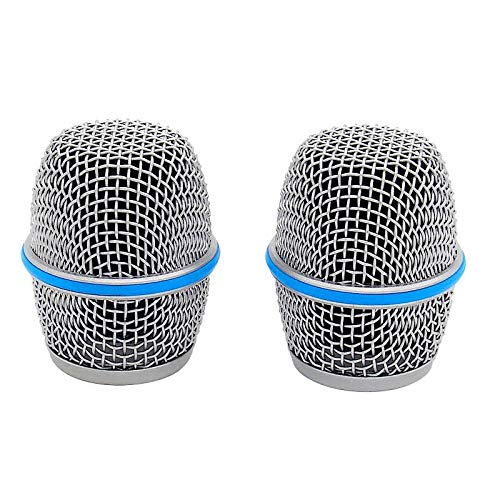 Bolymic 2 Pack RK312 Replacement Grille for Shure Beta 87 Microphone Wireless Handheld