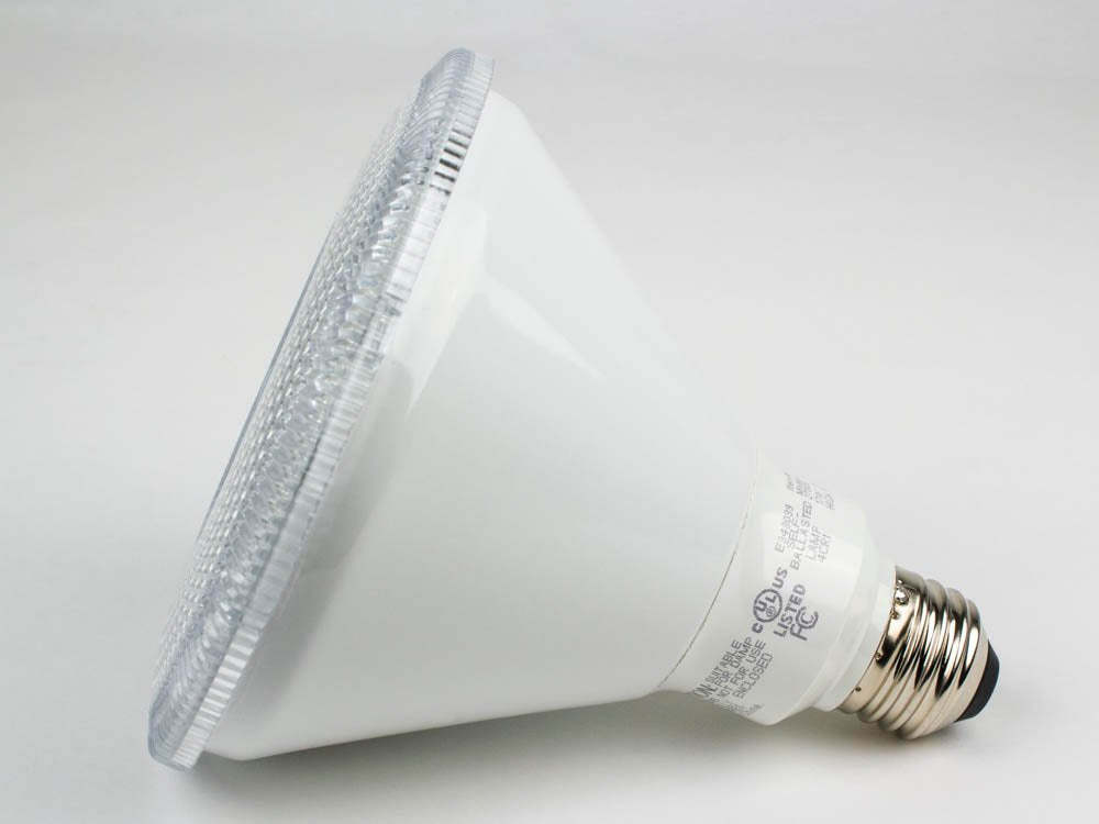 TCP LED17P38D27KFL PAR38 LED Bulb, E26, 17W (120W Equiv.) - Dimmable - 2700K - 1200 Lm.