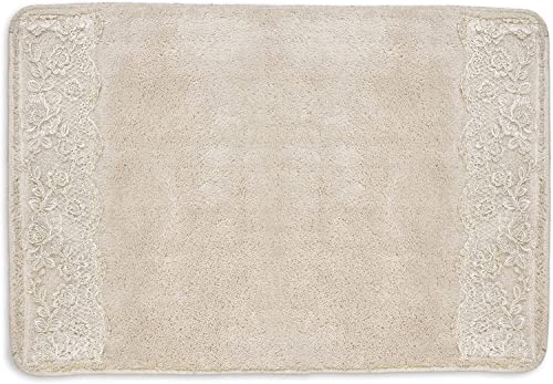 Popular Bath 958560 Rose Vine, Rug, Beige-Taupe