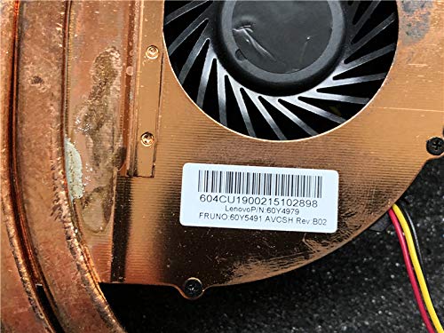 HK-PART Heatsink Replacement for Lenovo Thinkpad T510 T510I Cooling Fan Heatsink P/N 60Y4979 FRU P/N 60Y5491 Discrete Graphics