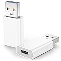 MOSWAG USB to USB C Adapter 2 Pack, USB C to USB Adapter, USB to C Adapter Compatible for iPhone 17/16/15 Mini Pro Max, Apple MagSafe Watch…