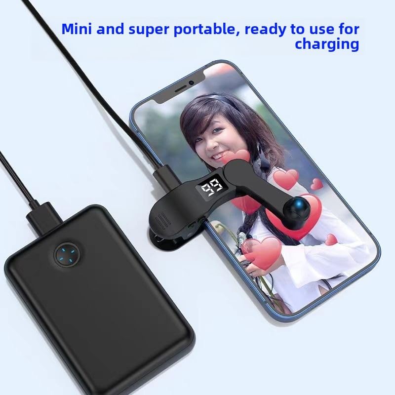 2 Pcs Auto Clicker for Smart Phone, Adjustable Auto Screen Tap for Smartphone Apps, Smartphone Game Screen Touch Digital Tripod