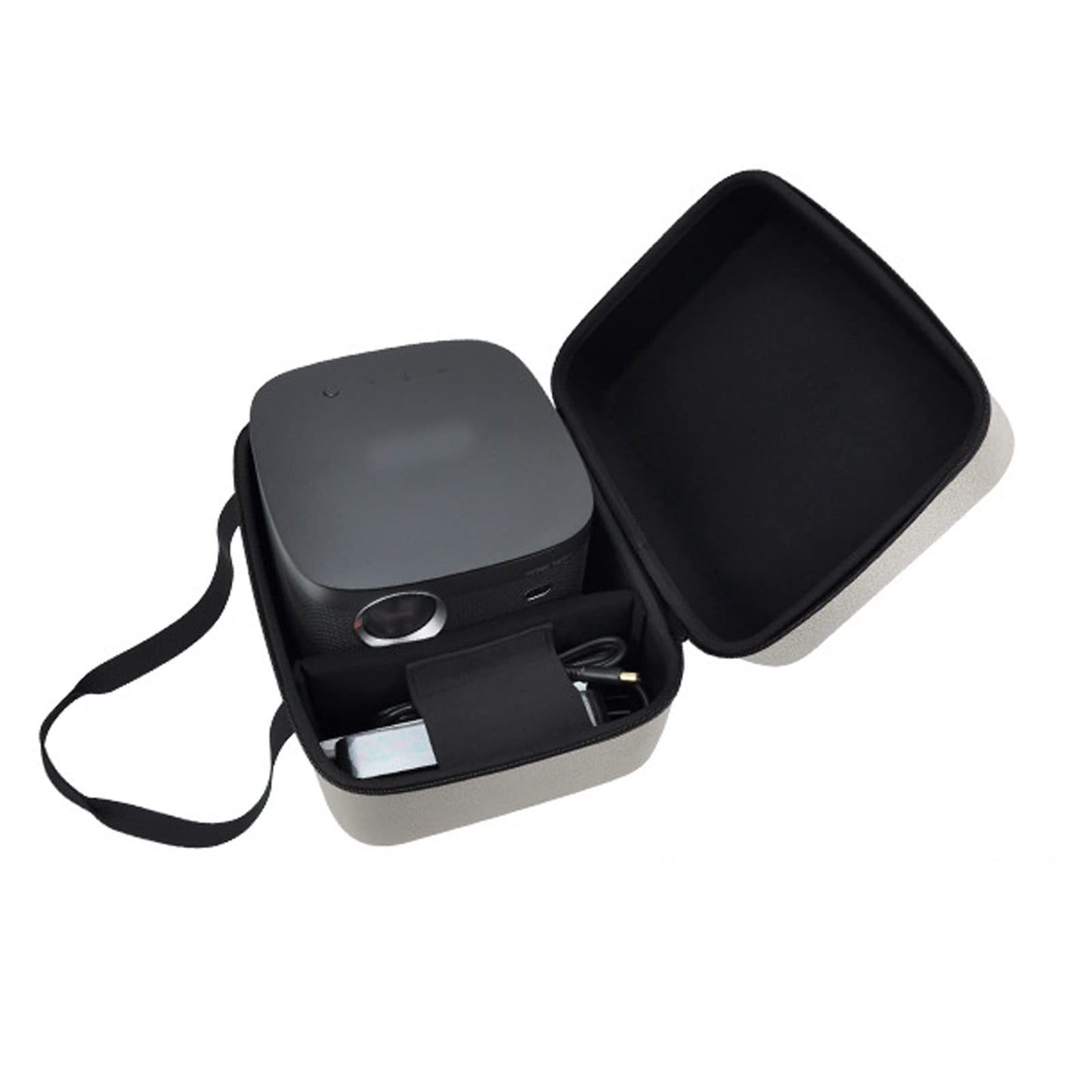 Carry Case Compatible with Xgimi Horizon & Xgimi Horizon Pro,XGIMI H2 & XGIMI H3S Projector Travel Box Storage Bag (Gray)