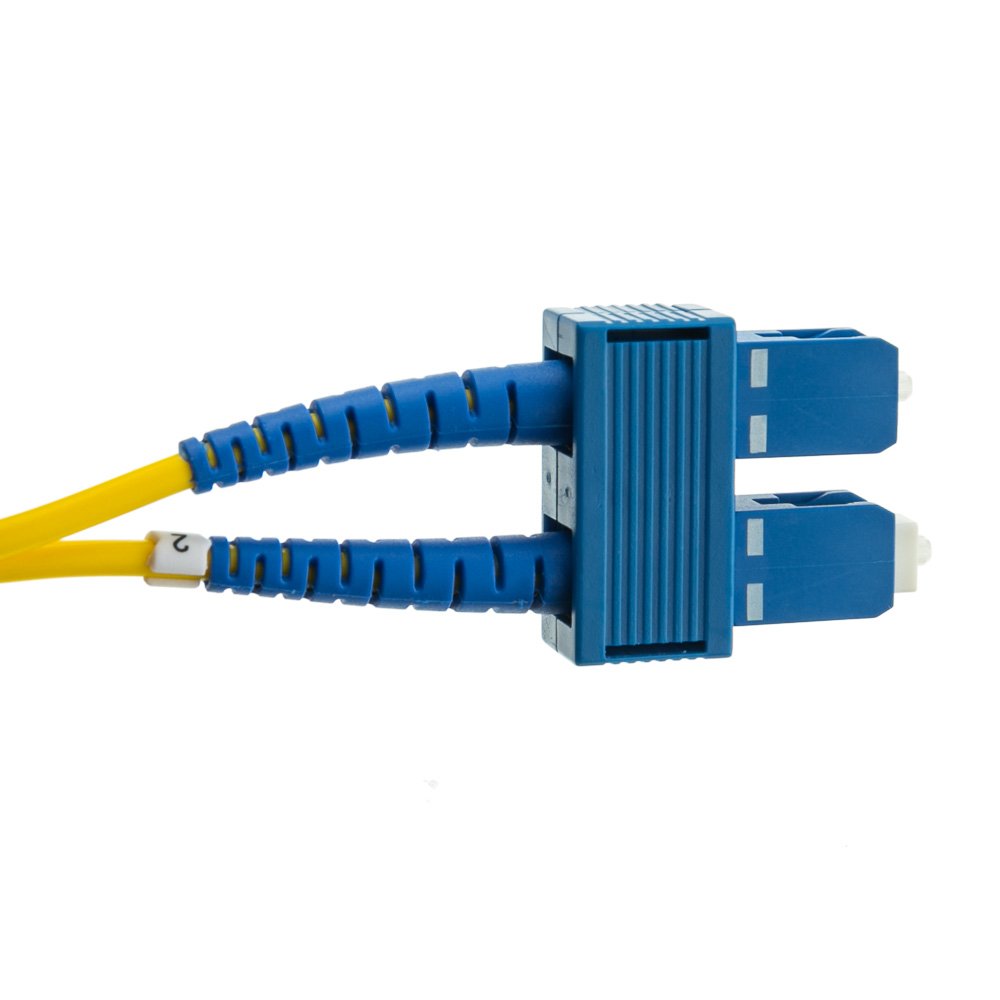 CableWholesale SC to SC OS2 Singlemode Duplex Fiber Patch Cord, 3m/10ft