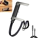 Konstreet 2-in-1 Invisible Stand Fast Charging Cable 240W Type-C Braided Fast Charging Cable Built-in Phone Stand 2 in 1 Phone Holder Cable