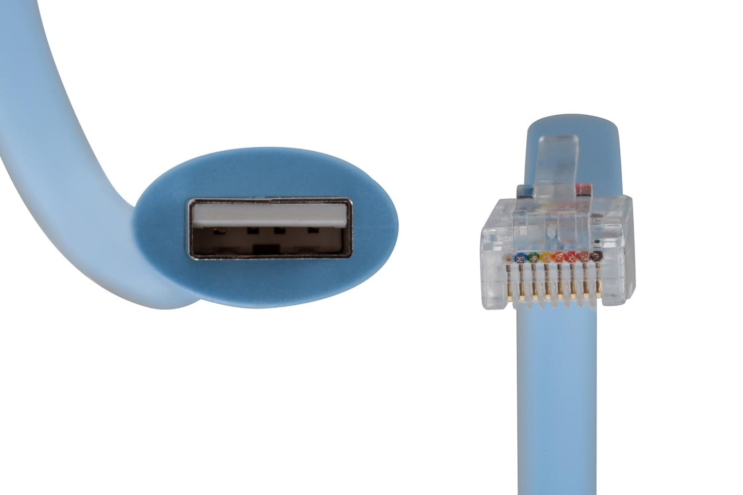 CablesAndKits - Cisco Console Cable USB to RJ45 - 6ft USB Console Cable for Router, Switch & Firewall | RS232 with FT232R Chipset | Compatible