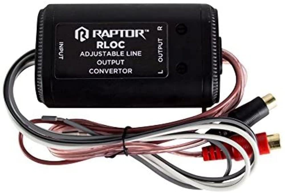 Raptor RLOC MID SERIES - 2 Channel Line Output Converter