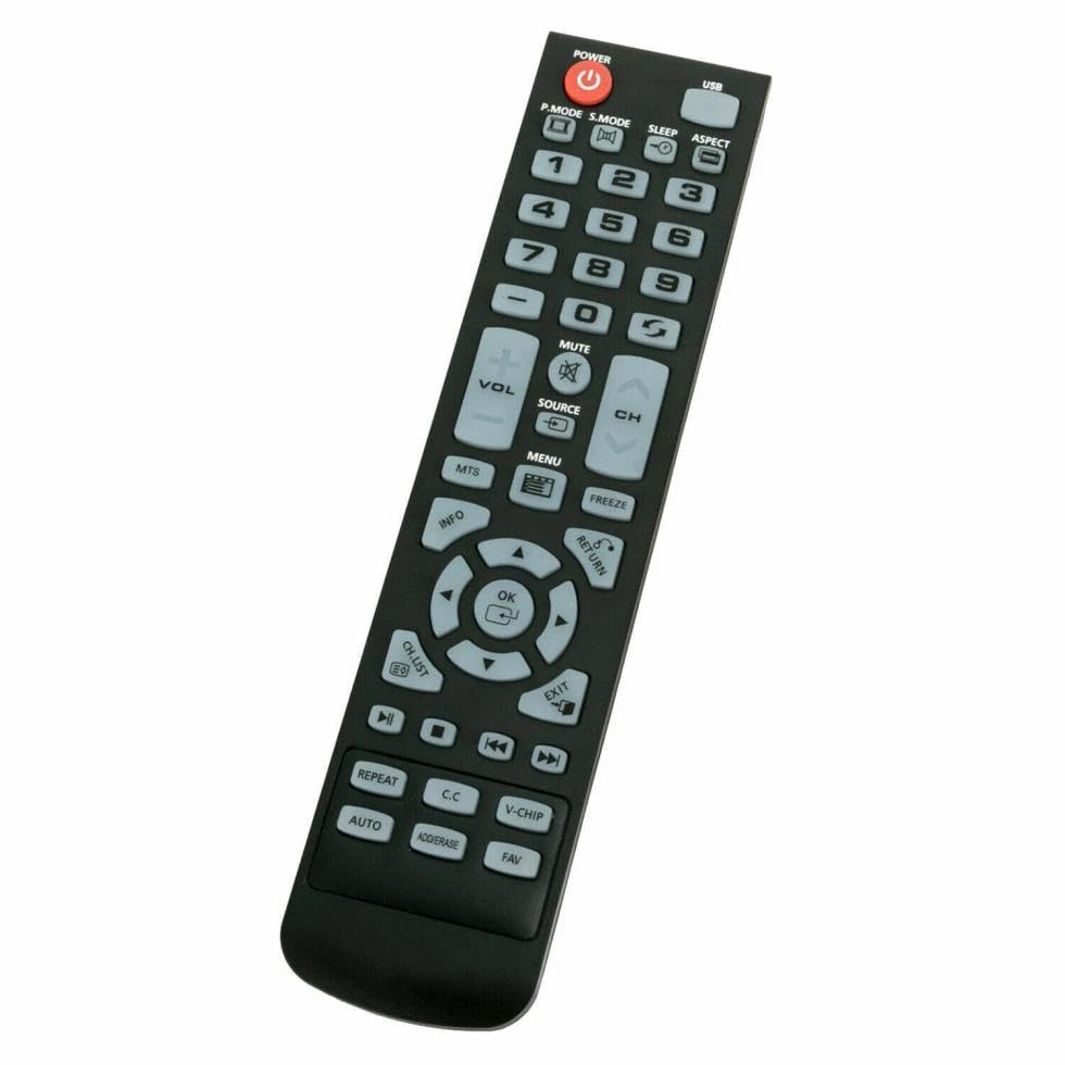 Replacement TV Remote Control for Element TV in Living Rooms or Rooms, No Programming or Pairing Needed, Replacement Remote Compatible Models ELEFT195