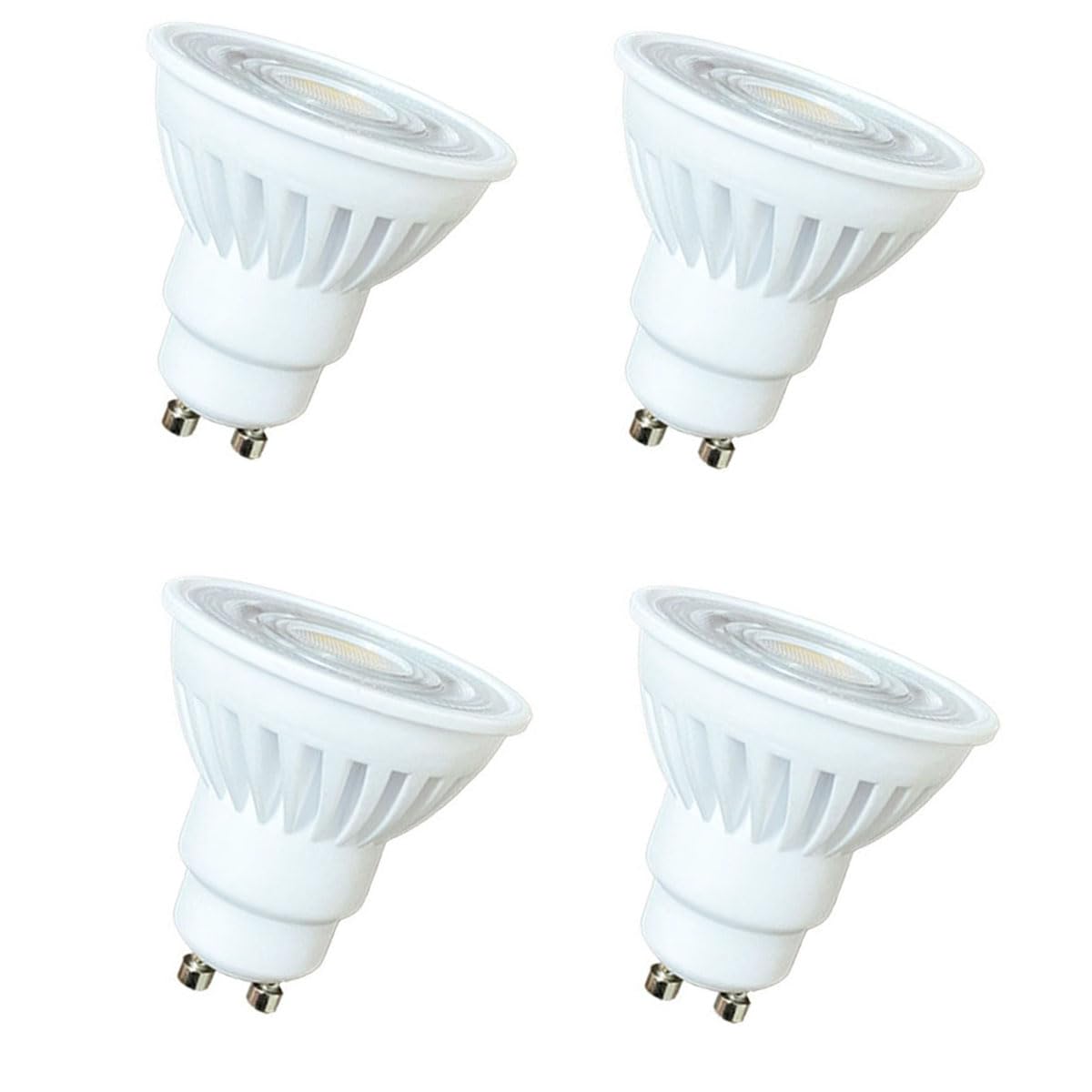 xmpuertai 4-Pack GU10 LED Spotlight Bulbs 10W, 1200lm, No Flickering, Energy Saving Led Bulbs, Equivalent 100W GU10 Halogen Spot Light