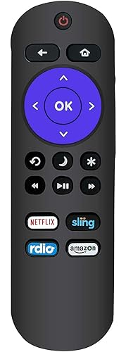 Replacement Remote Compatible for TCL Roku/Onn Roku/Element Roku/Westinghouse Roku/Hitachi Roku TV/RCA Roku TV/Philips Roku TV/LG Roku TV?Not for Roku