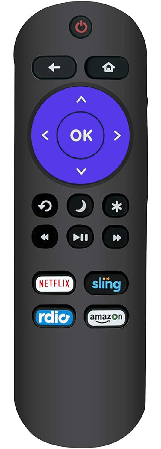 Replacement Remote Compatible for TCL Roku/Onn Roku/Element Roku/Westinghouse Roku/Hitachi Roku TV/RCA Roku TV/Philips Roku TV/LG Roku TV?Not for Roku