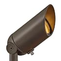 Hinkley Landscape Lighting Spot Light, MR16 LED Bulb Required, 50w, Bronze Clear Lens