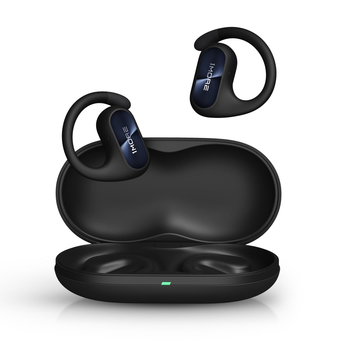 1MORE Fit SE S30 Open Ear Headphones, Wireless Bluetooth Headphones with 4 Microphones for Clear Calls, Sports Earbuds Split Design with Earhooks…