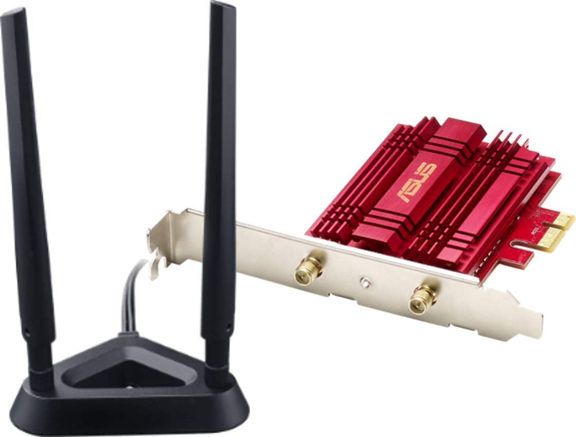 ASUS PCE-AC56 Dual-Band 2x2 AC1300 WiFi PCIe Adapter