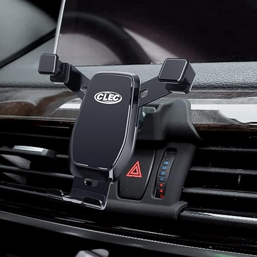 Being Up Car Phone Holder,Fit for BMW X5 2014-2018 X6 2015-2019,Adjustable Gravity for Air Vent Alloy Phone Holder Compatible with 4-7 Inches