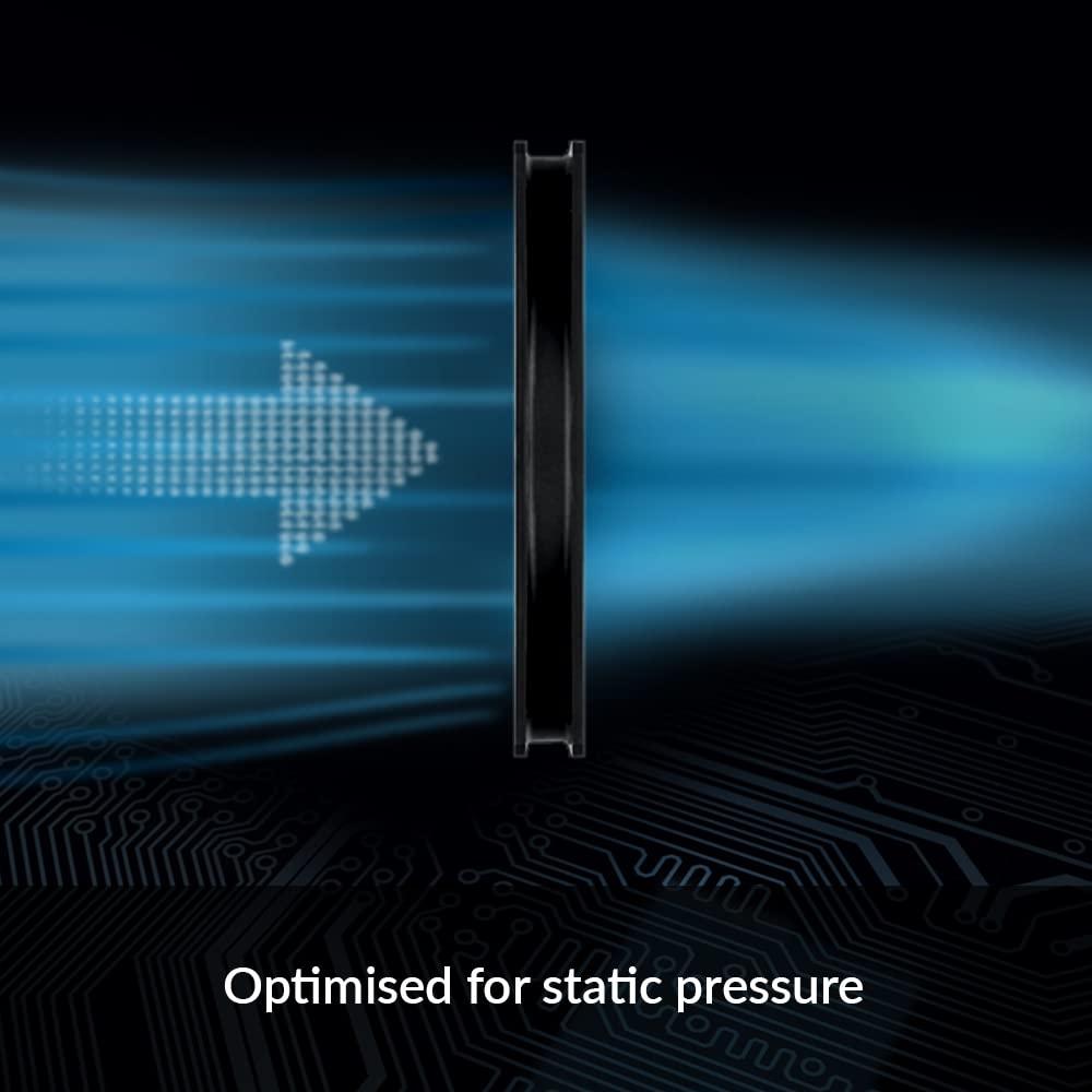 ARCTIC P14 Slim PWM PST - PC Fan, 140mm Case Fan, with PWM Sharing Technology (PST), Pressure-optimised, Quiet Motor, Computer, Extra Slim, 150-1800