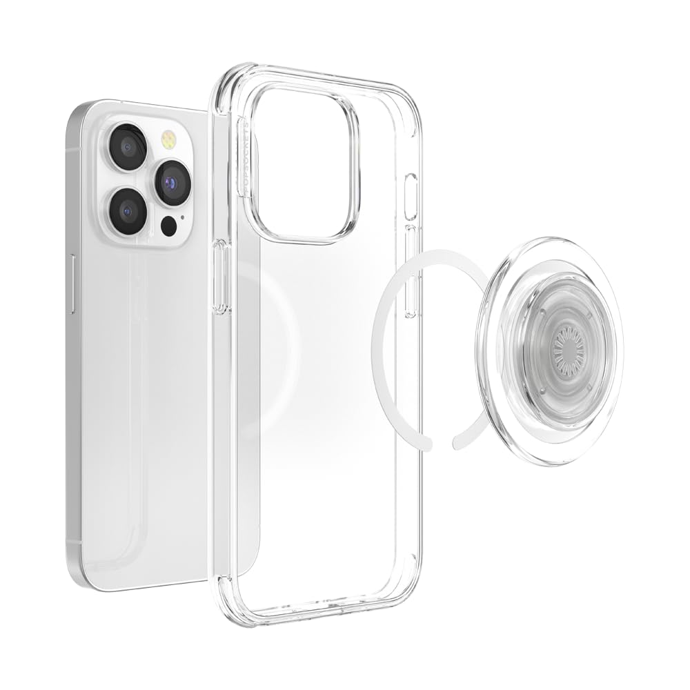 PopSockets Adapter Ring for MagSafe, Magnetic Attachment Ring - White