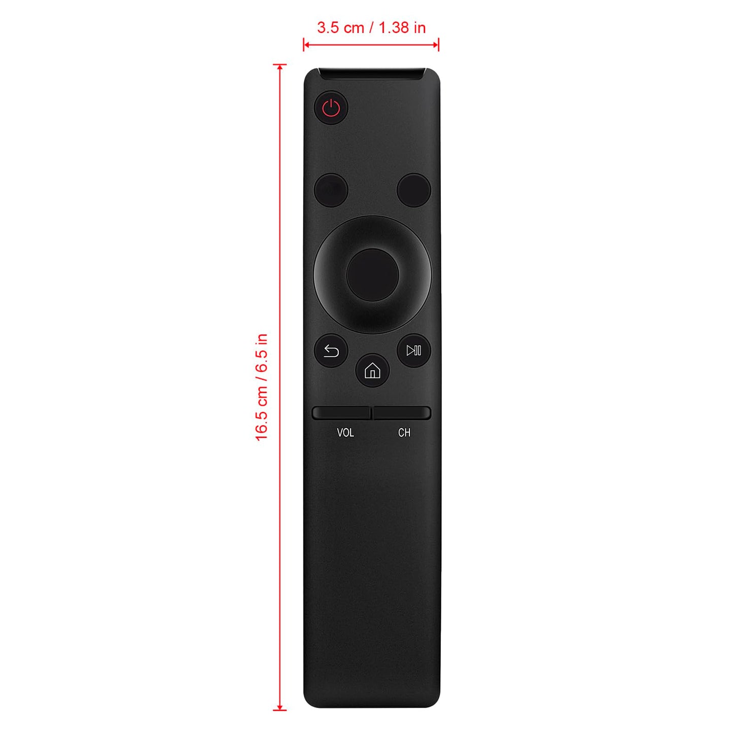 New BN59-01260A Replace Remote fit for Samsung 4k Smart TV UN40KU6300 UN40KU630D UN43KU6300 UN43KU630D UN50KU6300 UN50KU630D UN55KU6300 UN55KU630D