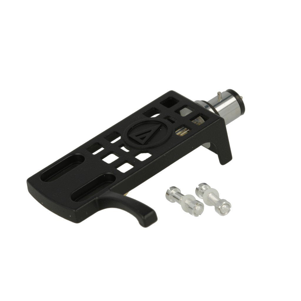 Audio-Technica AT-HS10BK 1/2" Universal Headshell for 4-Pin Turntable Cartridges, Black