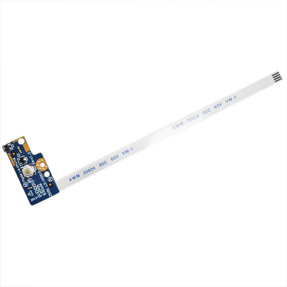 GinTai Power Button Board with Cable Replacement for HP Pavilion 15-G 15-R 15-H 15-S 250 G3 255 G3 256 G3?15T-G 15Z-G 15-G011NR 15-G019WM