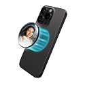 PureGear Magnetic Selfie Mirror for Back Camera, Slim Cell Phone Convex Mirror, MagSafe Compatible, iPhone 16/15/14/13/12 Pro Max/Plus, MagSafe Cases